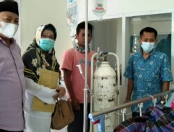Baznas Bantu Biaya Pengobatan Mangadung, Lansia yang Sakit Menahun dan Hidup Sebatang Kara di Mamuju