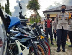 Ganggu Kamtibmas, Polisi Sita Puluhan Motor dan Meriam Spiritus di Majene