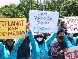 Aksi Serentak 11 April, Aliansi Sulbar Bergerak Tolak Jokowi 3 Periode