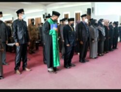 Lantik Sejumlah Pejabat, Bupati Harap Kinerja Lebih Baik