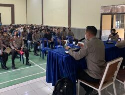 Uji Kelayakan Penggunaan Senpi, Puluhan Personel Polres Polman Jalani Tes Psikologi