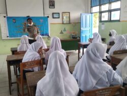 Minimalisasi Kecelakaan dan Pelanggaran Lalu Lintas, Polres Majene Edukasi Pelajar Tertib Berkendara