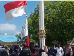 Insiden Penurunan Bendera di Majene, 9 Demonstran Diperiksa Polisi