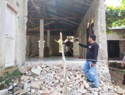 Masjid di Lingkungan Salunangka Rusak Parah Usai Diguncang Gempa