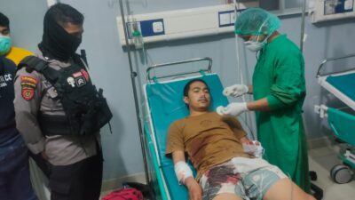 Tersangka Narkoba Bacok Empat Polisi saat Hendak Ditangkap