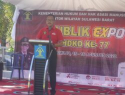 Gelar Public Expo, Kanwil Kemenkumham Sulbar Kenalkan Program ke Masyarakat
