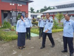 Kakanwil Kemenkumham Sulbar Tinjau Kesiapan LPP Mamuju Jelang Pentas Kreasi dan Seni WBP