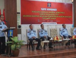 Kakanwil Kemenkumham Sulbar Faisol Ali Evaluasi Kinerja Jajaran di Akhir Tahun