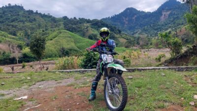Cerita Kakanwil Kemenkumham Sulbar Kunjungi Pedalaman di Mamuju dengan Motor Trail