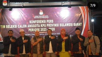 59 Calon Anggota KPU Sulbar Lolos ke Tahap CAT