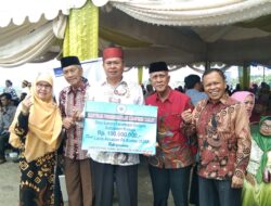 BAZNAS Mamuju Terima Bantuan Kampung Zakat dari Wamenag RI