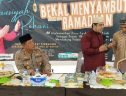Ustadz Riza Muhammad Bawakan Tausiyah Rohani di SPN Polda Sulbar