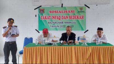 BAZNAS Mamuju Sosialisasi Pentingnya Zakat, Infaq, dan Sedekah di Kantor Camat Sampaga