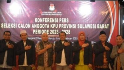 Timsel KPU Umumkan 10 Calon Anggota KPU Sulbar yang Lulus, Berikut Nama-namanya
