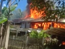 Kondisi Kosong, Rumah Mantan Sekda Pasangkayu Terbakar