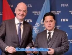 Kata Erick Thohir Usai Bertemu Presiden FIFA: Indonesia Dapat Kartu Kuning, Tidak Kartu Merah
