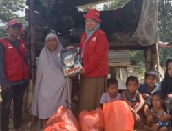 Relawan Merah Putih Kalukku Gerak Cepat Bantu Lima Yatim Piatu yang Tinggal di Gubuk Reyot
