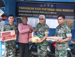 Wujud Kebersamaan TNI dengan Rakyat, Korem 142/Tatag Laksanakan Peduli Sosial Jumat Berkah