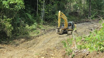 Cerita Personel TMMD Kodim Pasangkayu Buka Jalan Sepanjang 3 KM Menghubungkan Dusun Messulu-Martajaya