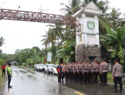 Ditandai Longmarch dari Gerbang Batas Kota, 22 Bintara Remaja Mulai Tugas di Polres Pasangkayu