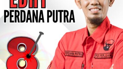 Tercatat Sebagai Caleg di PDI-P Dapil 1 Pasangkayu, Edhy Perdana Putra : Saya Bismillah