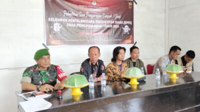 Diundang Hadiri Pembentukan dan Pelantikan KPPS, Begini Pesan Babinsa Desa Ako