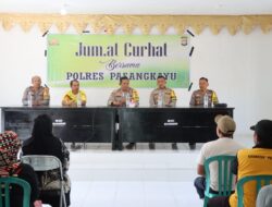 Pimpin Jumat Curhat, Kapolres Pasangkayu Himbau Masyarakat Terlibat Menjaga Ketertiban