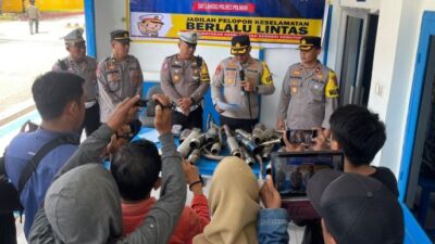 Satlantas Polres Polman Musnahkan 81 Knalpot Brong Hasil Tilang