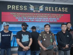 Jadi Buronan Kasus Korupsi, Mantan Kepala Desa Nepo, Polewali Mandar, Ditangkap di Maros