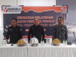 Hari Ini Bawaslu Kembali Lakukan Pelatihan Saksi 6 Kecamatan di 3 Tempat Berbeda