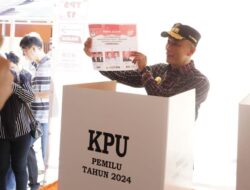 Prabowo-Gibran Menang di TPS Tempat Pj Gubernur Sulbar Mencoblos, Raih 148 Suara