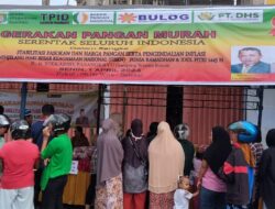 Gelar Pasar Murah, Dinas Ketapang Pasangkayu Mendapat Apresiasi Bupati