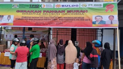 Gelar Pasar Murah, Dinas Ketapang Pasangkayu Mendapat Apresiasi Bupati