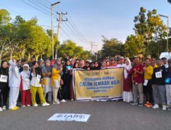 Bidang Kesmas Dinkes Pasangkayu Adakan Pengukuran Kebugaran Jasmani Jemaah Haji 2024