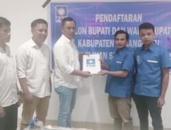 Resmi Mendaftar di PAN Sebagai Balon Bupati Pilkada Pasangkayu, Ini Harapan Budiyansa