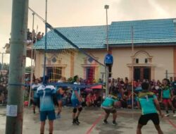 Kuasai Permainan, Martasari A Menang Telak dari KKT Tikke’ Dalam Laga Final Turnamen Voli Putra CV KM CUP