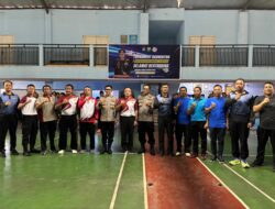 Meriahkan HUT Bhayangkara ke-78, Polda Sulbar Gelar Lomba Bulu Tangkis