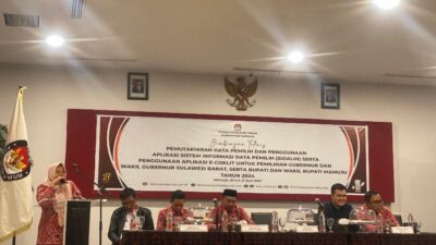 KPU Mamuju Gelar Bimtek Pemutakhiran Data Pemilih Pilkada 2024