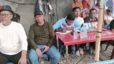 Meski Diguyur Hujan, Pertandingan Final Voli Putra CV KM Cup Tidak Menyurutkan Minat Masyarakat Datang Menonton