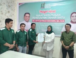 Sutinah Suhardi Terima Mandat dari DPP PKB untuk Pilkada Mamuju 2024
