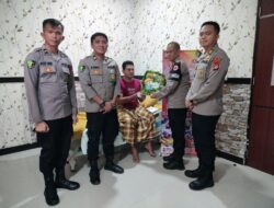Anjangsana Polda Sulbar Peringati HUT Bhayangkara ke-78; Kunjungi Keluarga dan Anggota Polri yang Sakit