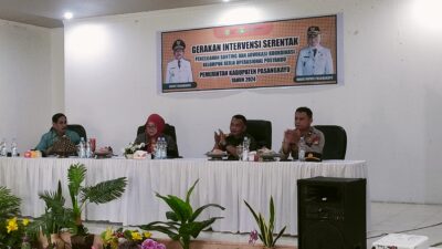 Hadiri Gerakan Intervensi Serentak Pencegahan Stunting, Wabup Herny Tekankan Maksimalkan Kinerja dan Tanggungjawab