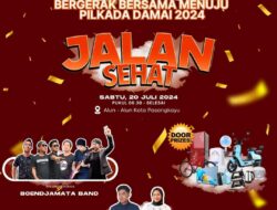 Menuju Pilkada Damai 2024, KPU Pasangkayu Gelar Jalan Sehat