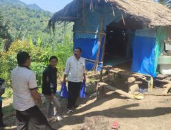 Kunker ke Polman, Mensos Risma Siapkan Bantuan Janda yang Tinggal di Gubuk Bersama 3 Anaknya