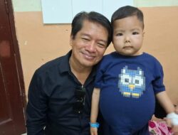 Bocah Penderita Gagal Ginjal Senang Dijenguk dr. Asran Masdy di RS Wahidin Sudirohusodo