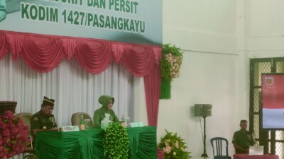 Dari Penanaman Pohon Sampai Memberikan Arahan Jajaran Kodim 1427/Pasangkayu Dalam Kunker Pangdam XIV/Hasanuddin
