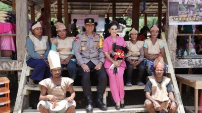 Safari Kamtibmas, Kapolda Sulbar Temui Masyarakat Pulau Kambunong