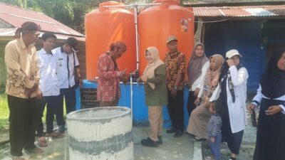 Warga Towiora Krisis Air Bersih, PT LTT Hadir Membawa Sejuta Harapan