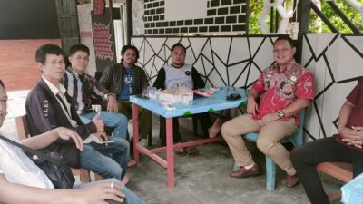 CDAM PT AAL Berkunjung ke Sekretariat IJP, Sekaligus Melihat Persiapan Launching Warkop Jurnalis