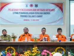 BPBD Sulbar Adakan Pelatihan Pencegahan dan Mitigasi Bencana di Majene dan Mamuju